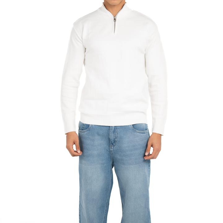 Half-zipper sweatshirt