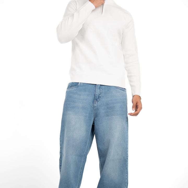 Half-zipper sweatshirt